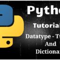 Python Programming Tutorial 10 – Tuples and Dictionary