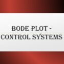 Bode Plot – Control Systems