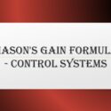 Mason’s Gain Formula – Control Systems
